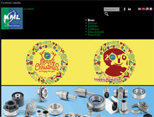 Tablet Screenshot of kmlbearings.com
